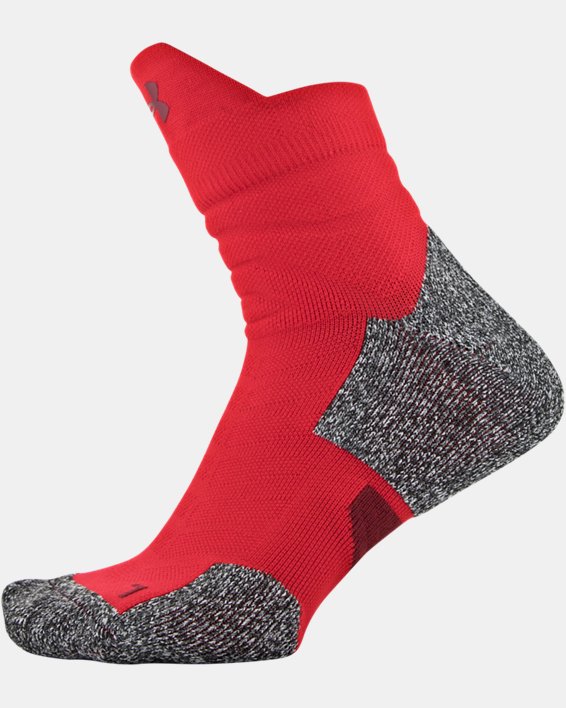 Men's UA Drive Quarter Socks, Red, pdpMainDesktop image number 1